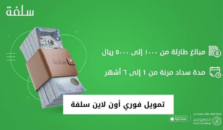 تمويل فوري أون لاين سلفة وشروط الحصول عليه